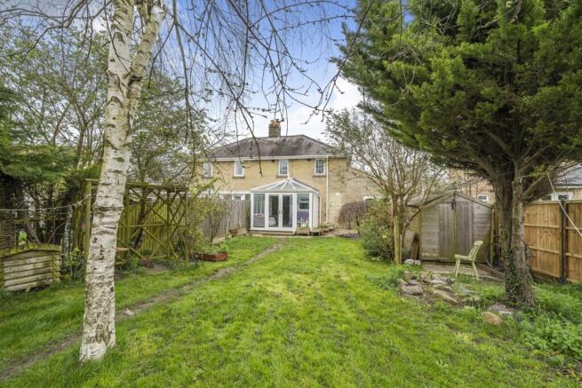 Rear garden