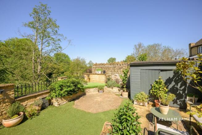 Garden, Rock Cottage, Easton on the Hill