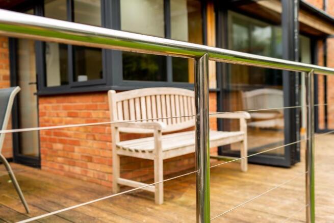 Decked terrace