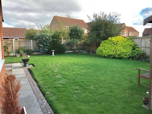 Rear garden