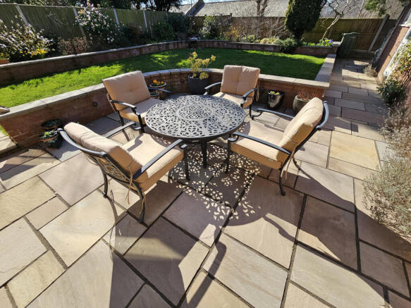 Rear garden