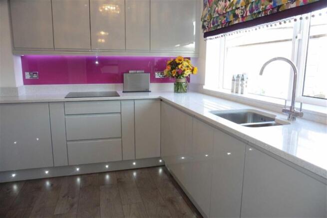 Luxury extended kitchen (rear)