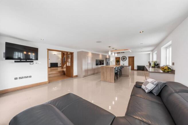 Open Plan Living Dining Kitchen