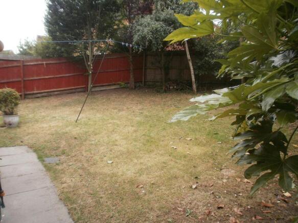 Rear garden