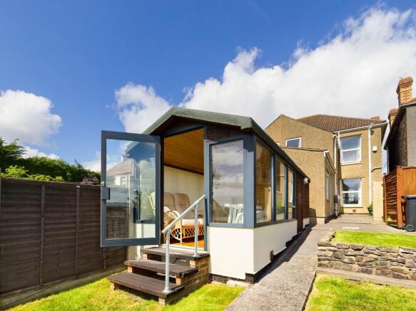 Rear garden