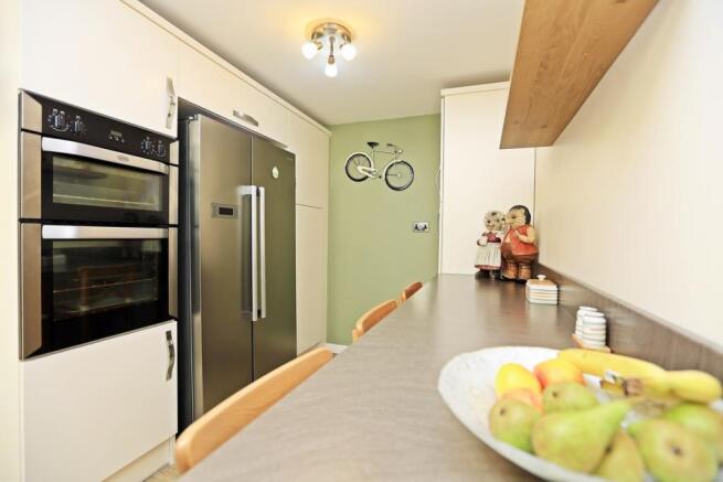 Breakfast bar area