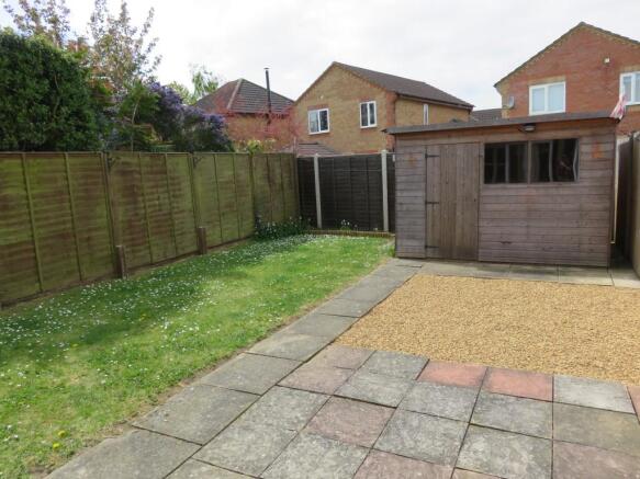 Rear Garden & Shed