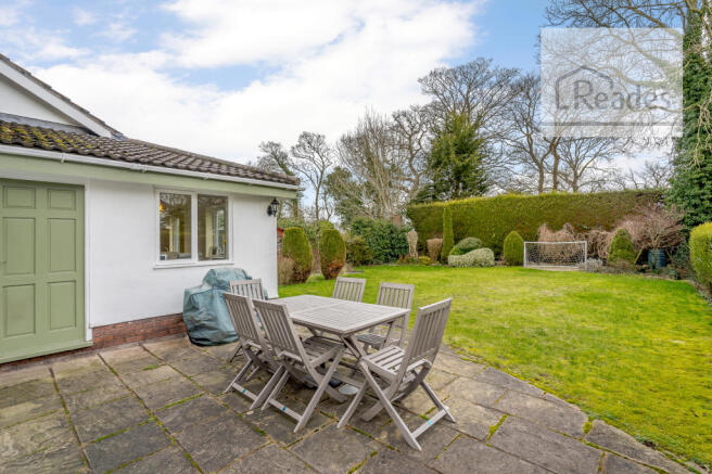 Rear garden