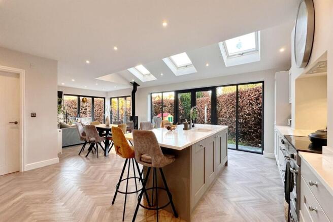 Open Plan Living Dining Kitchen