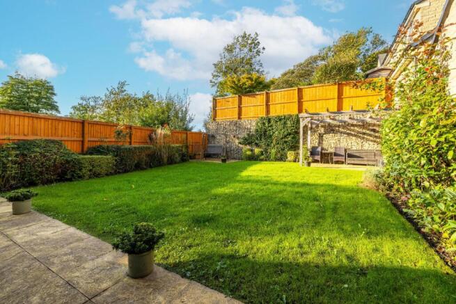 Rear garden