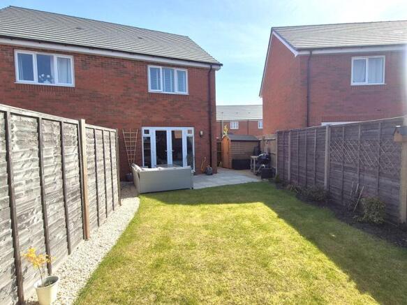 Rear of Property