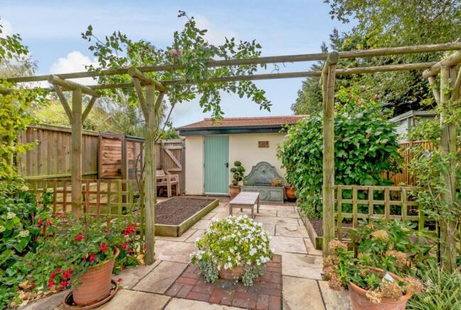 bottom of garden