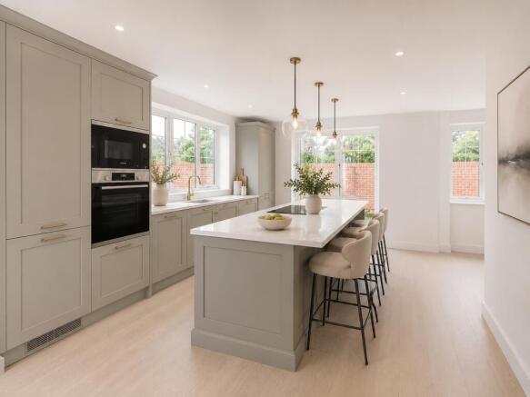 Plot 1 Kitchen