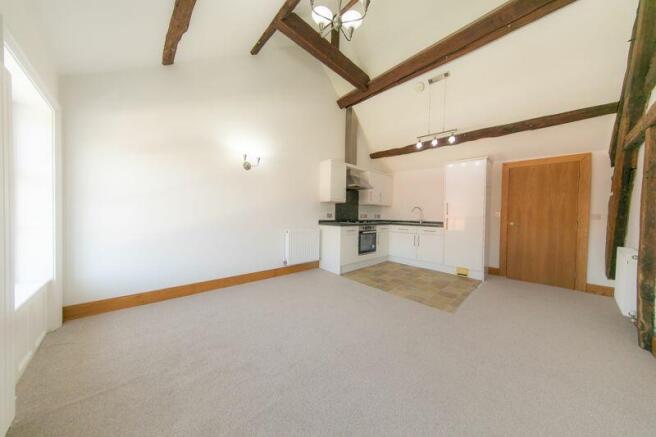 Living room & kitchen