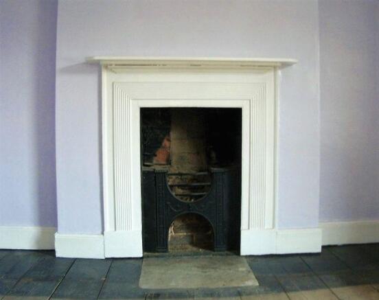 Fireplace in b...