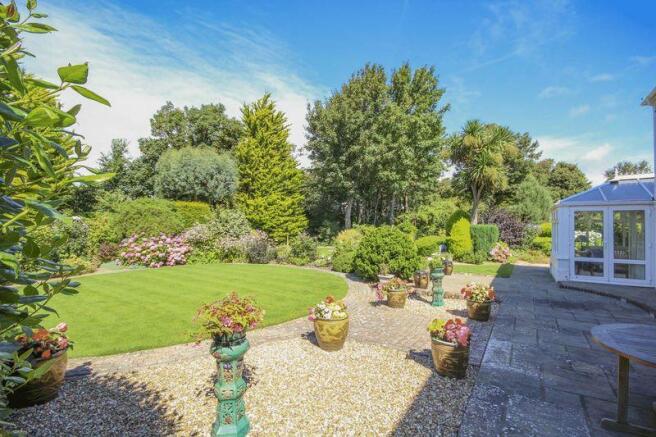 Rear garden