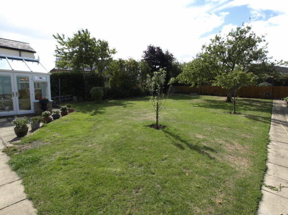 Rear garden