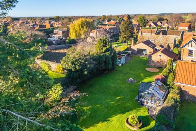 Rear Garden, House & Garage