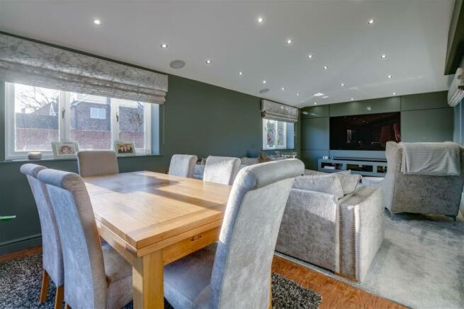Dining area / Cinema Room