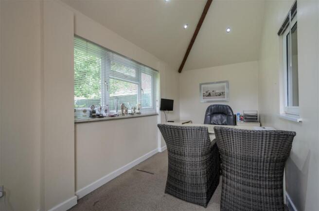 Office To Rear Of Garage