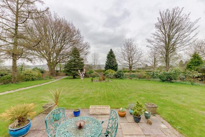Rear garden