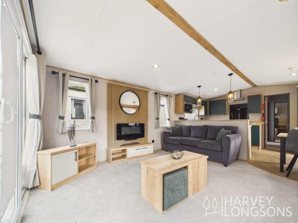 Luxury open plan living area in ABI Kingston stati