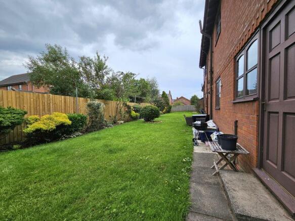 Communal Rear Garden & Back Door