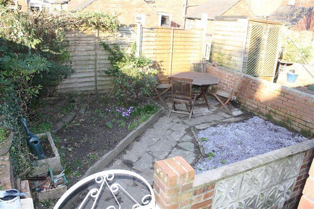 rear patio