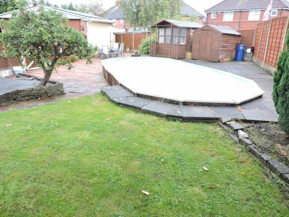 Rear garden