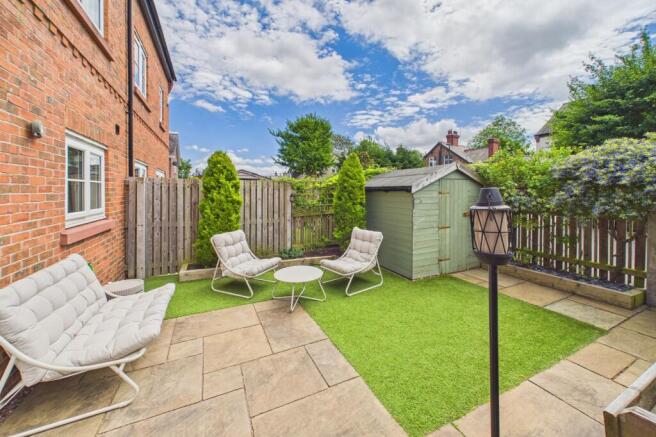 Rear garden