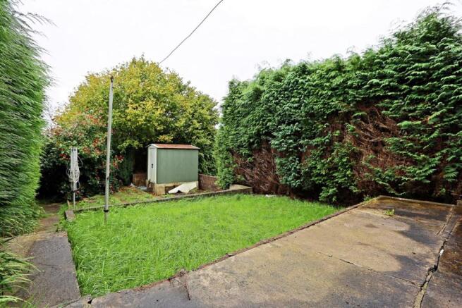 Enclosed rear garden
