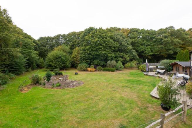 Rear garden