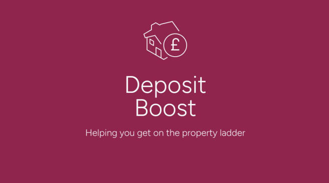 The image displays a white house-shaped icon with a pound sign inside