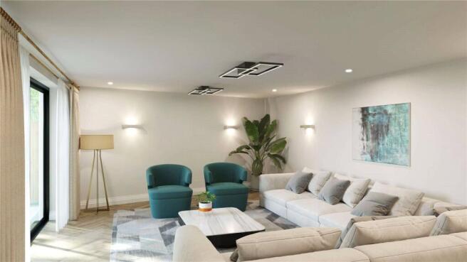 Reception Room Cgi