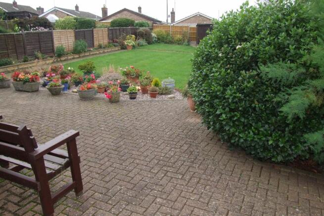 Rear garden