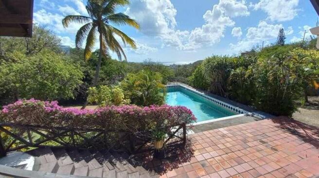 View of the pool