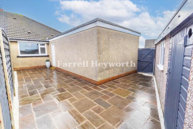 Rear Patio Area