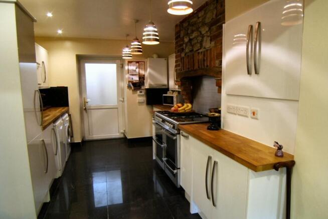 Open plan kitchen