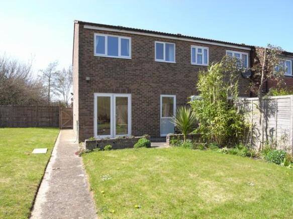 rear of house