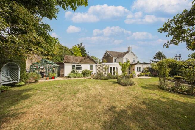 Rear garden view