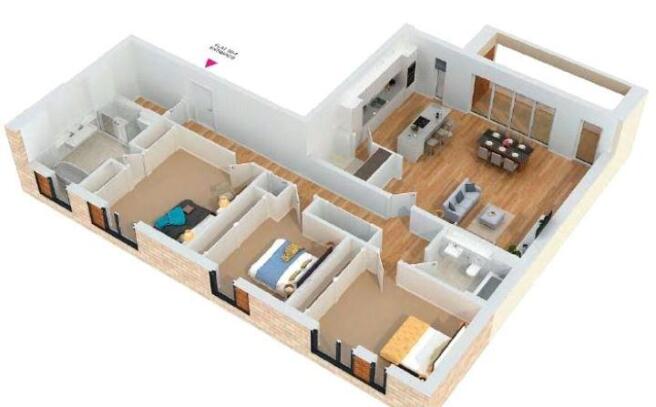3D Floorplan 50/4