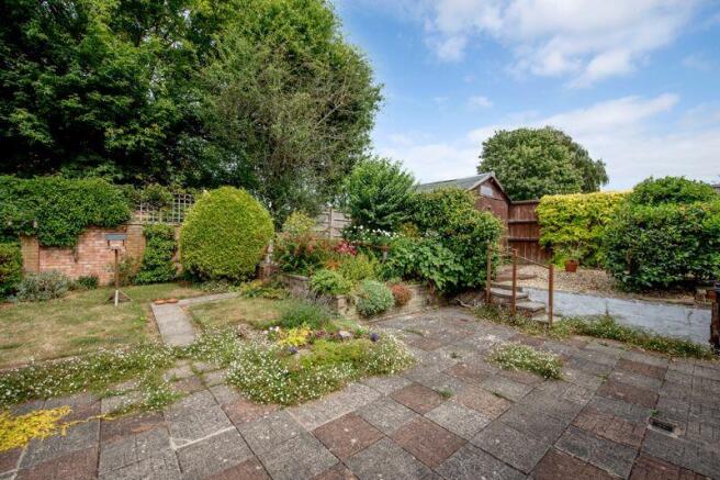Rear garden