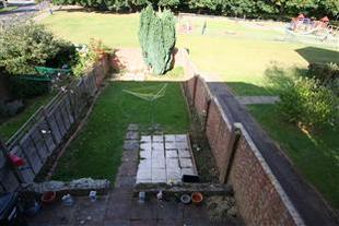 Aerial View Of Rear Garden