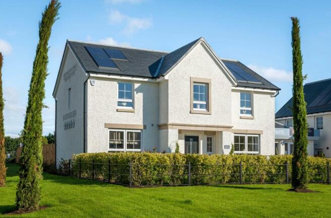 External view of 4 bedroom Glenbervie home