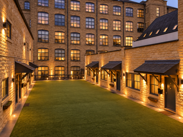 shared courtyard