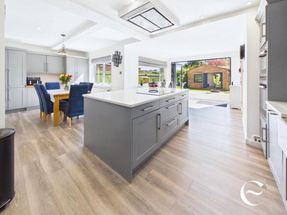 Kitchen / Dining / Living Area