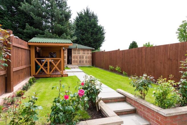 Rear garden