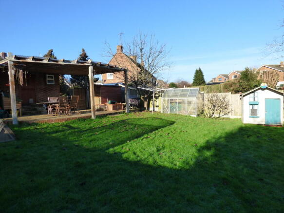 Rear garden