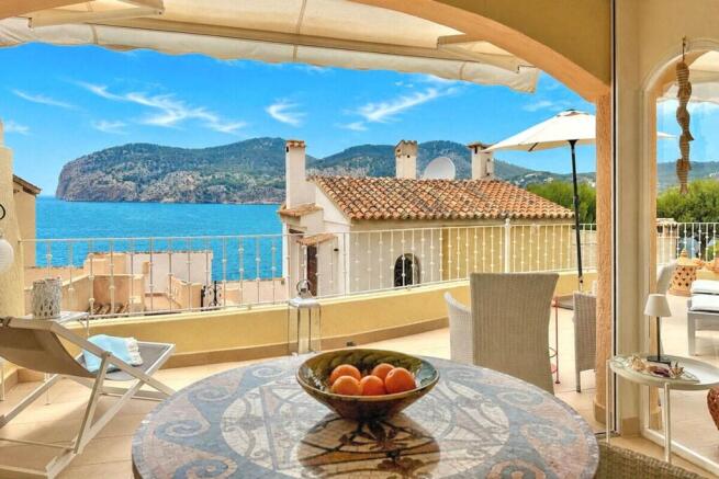 03 camp de mar Sea View Apartment mit direktem Meerzugang kaufen terrasse