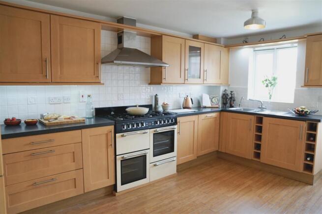 Generous kitchen